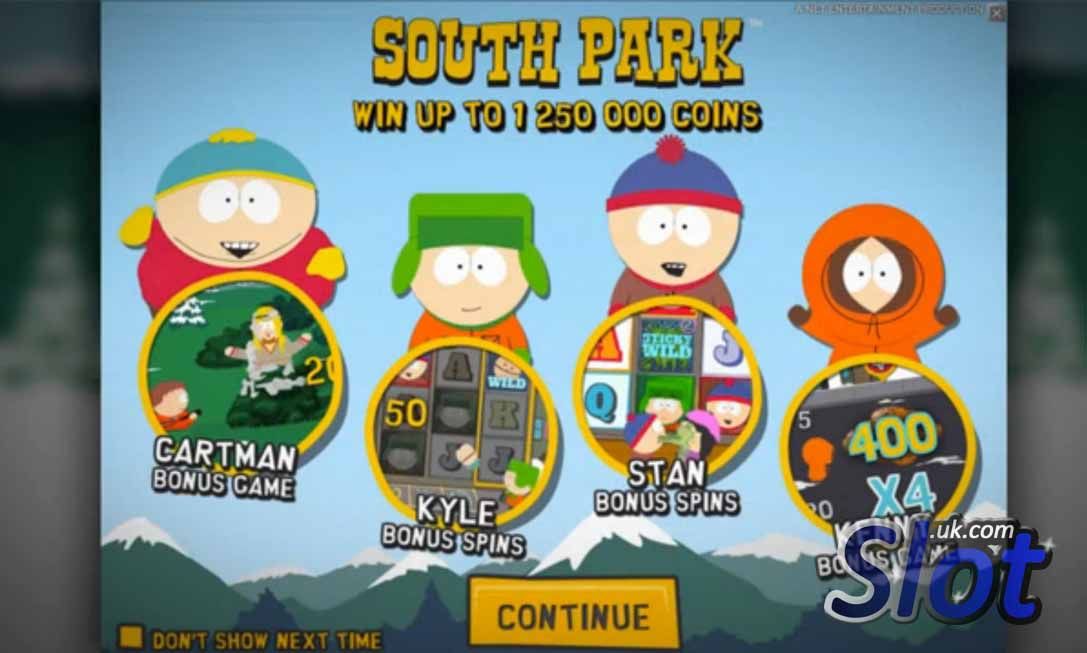 south park slot demo